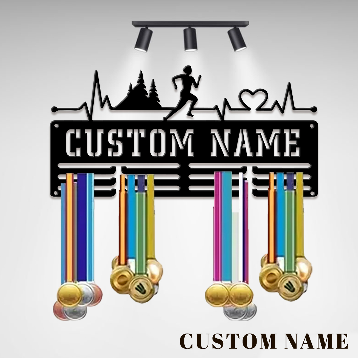 Event Party - custom Marathon Sports Metal medal display