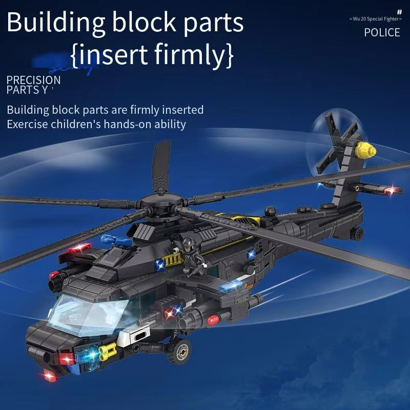 898PCS Military Helicopter Z-2 - Event Z ulasan dan harga