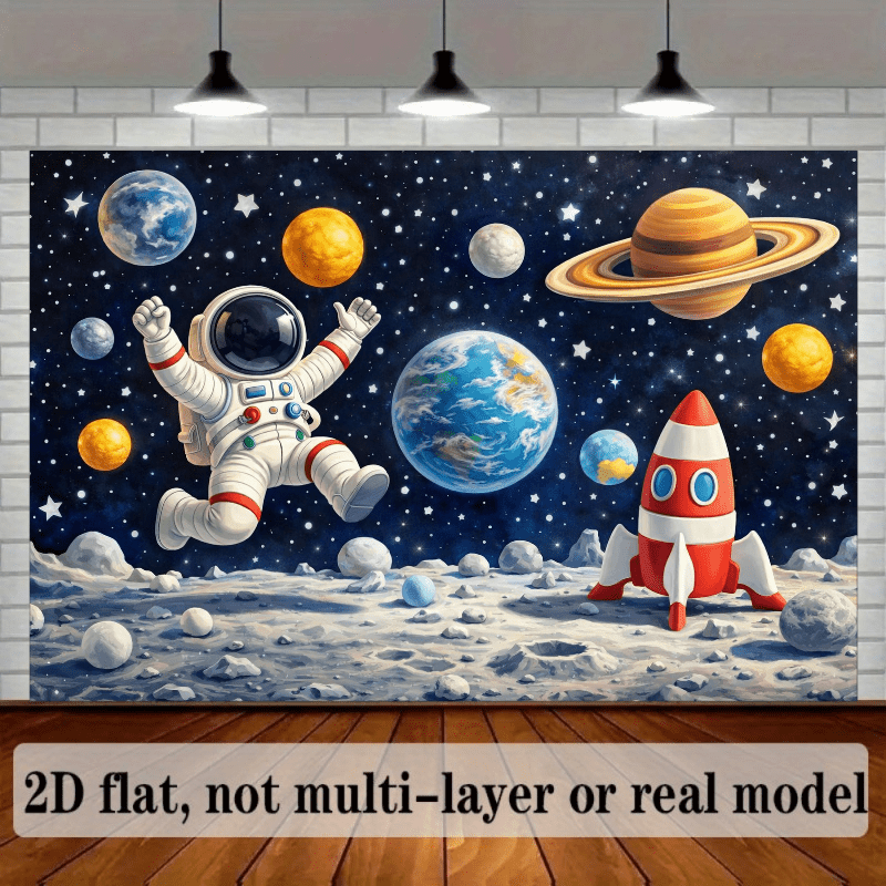 Rocket launches 2D flat wall f - Event Launch Party ulasan dan harga