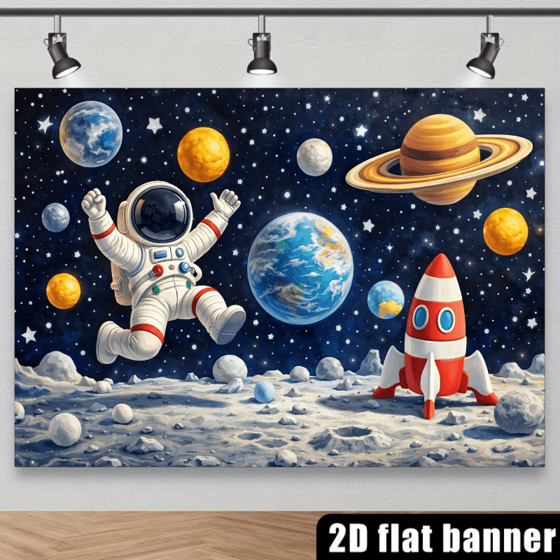 Rocket launches 2D flat wall f - Event Launch Party ulasan dan harga