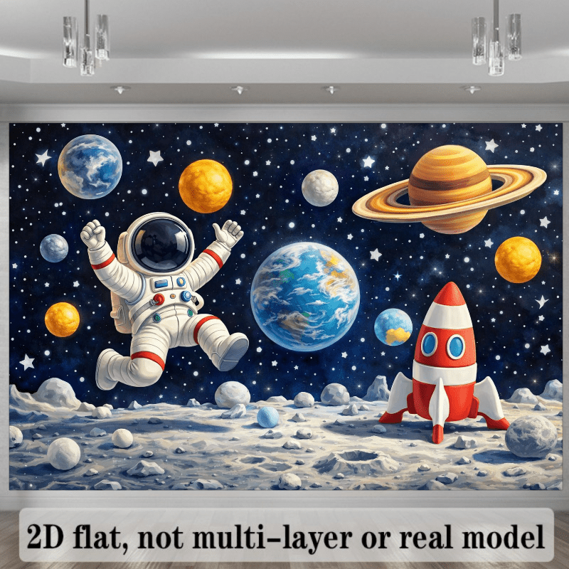 Rocket launches 2D flat wall f - Event Launch Party ulasan dan harga
