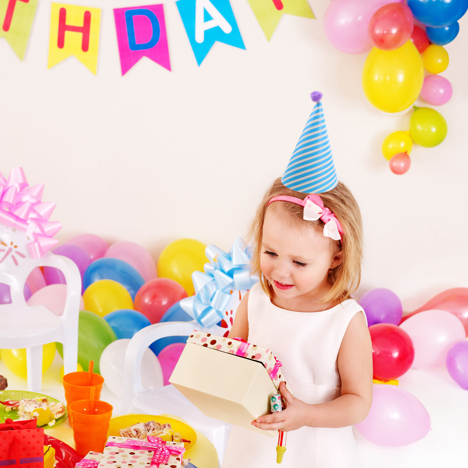 12Pcs Kids Birthday Cone Hats  - Party Hat Cone ulasan dan harga