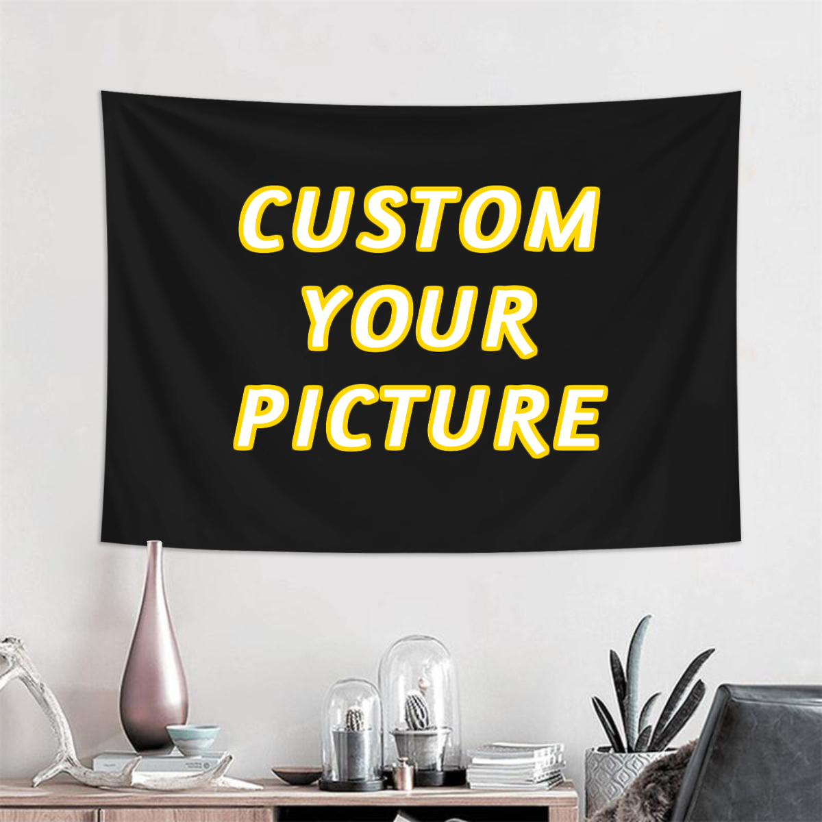 1pc Customized tapestries, cus - Event Party ulasan dan harga