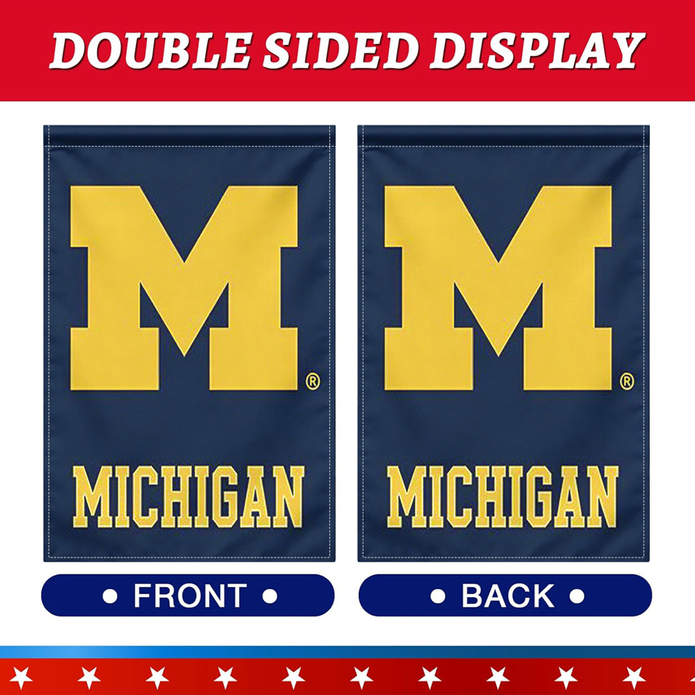 1PC, Michigan Wolverines Garde - Party Banner Gold ulasan dan harga