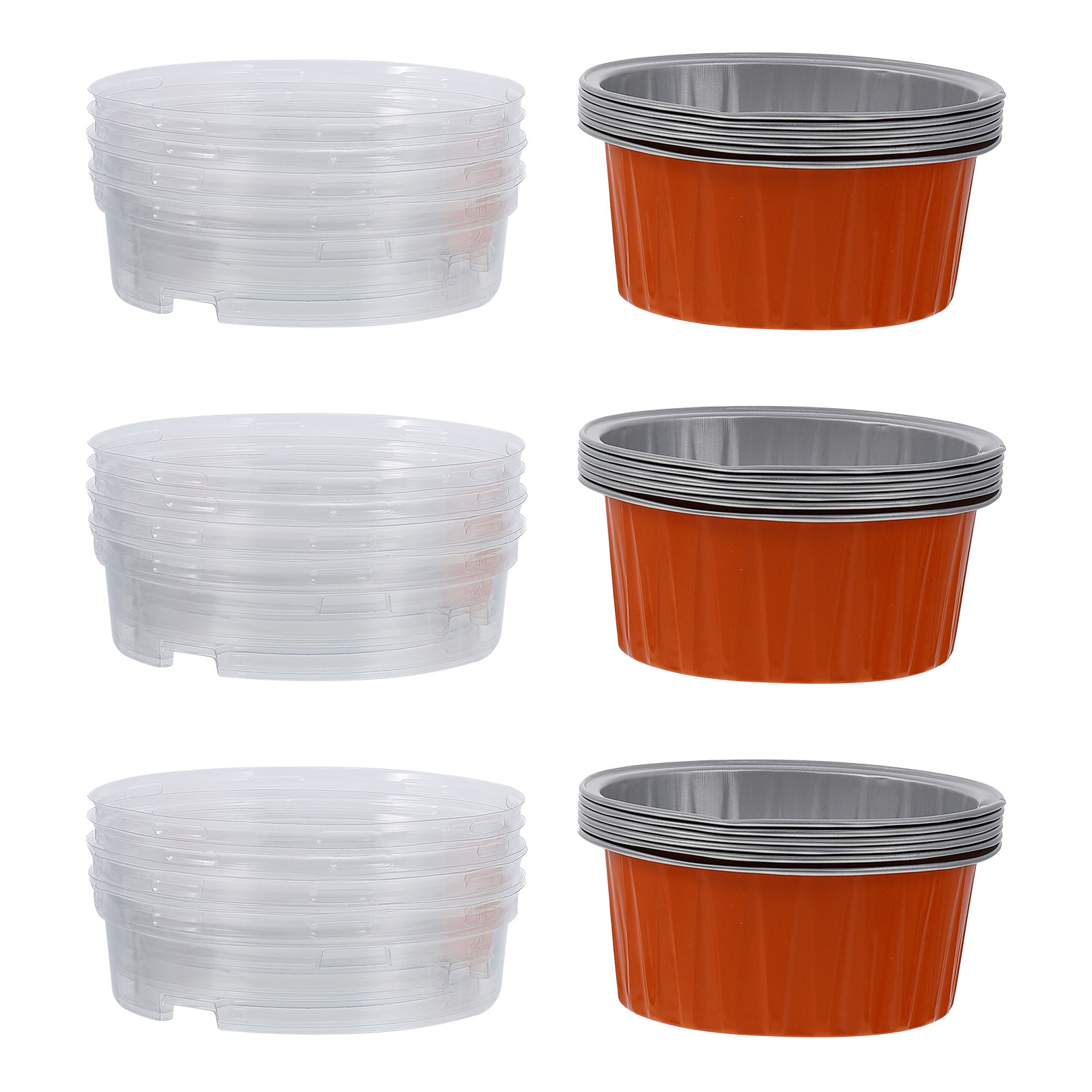 50Pcs Aluminum Foil Baking Cup - Plastic Cup 50Pcs ulasan dan harga