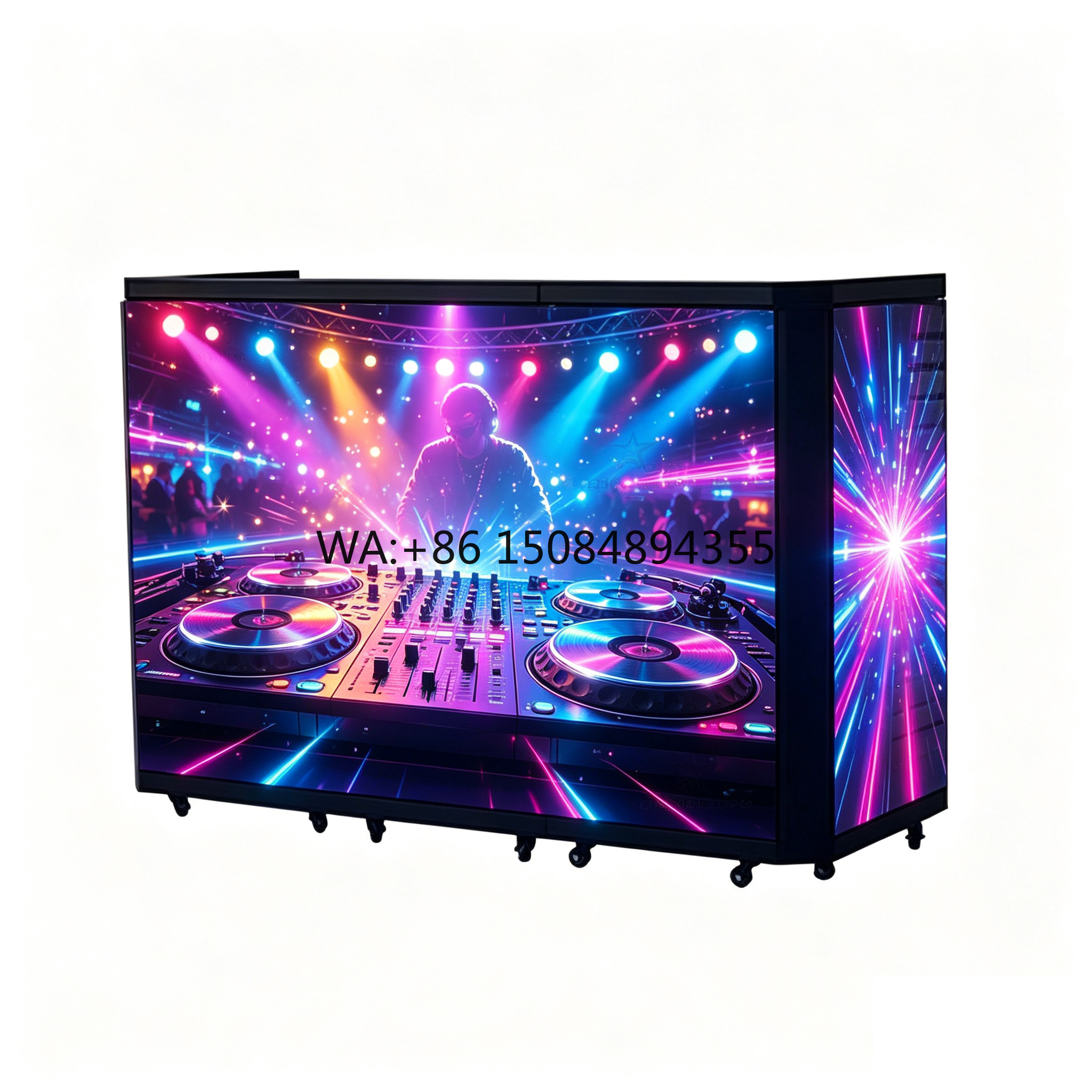 Custom Logo Professional Folda - Event Party Dj ulasan dan harga