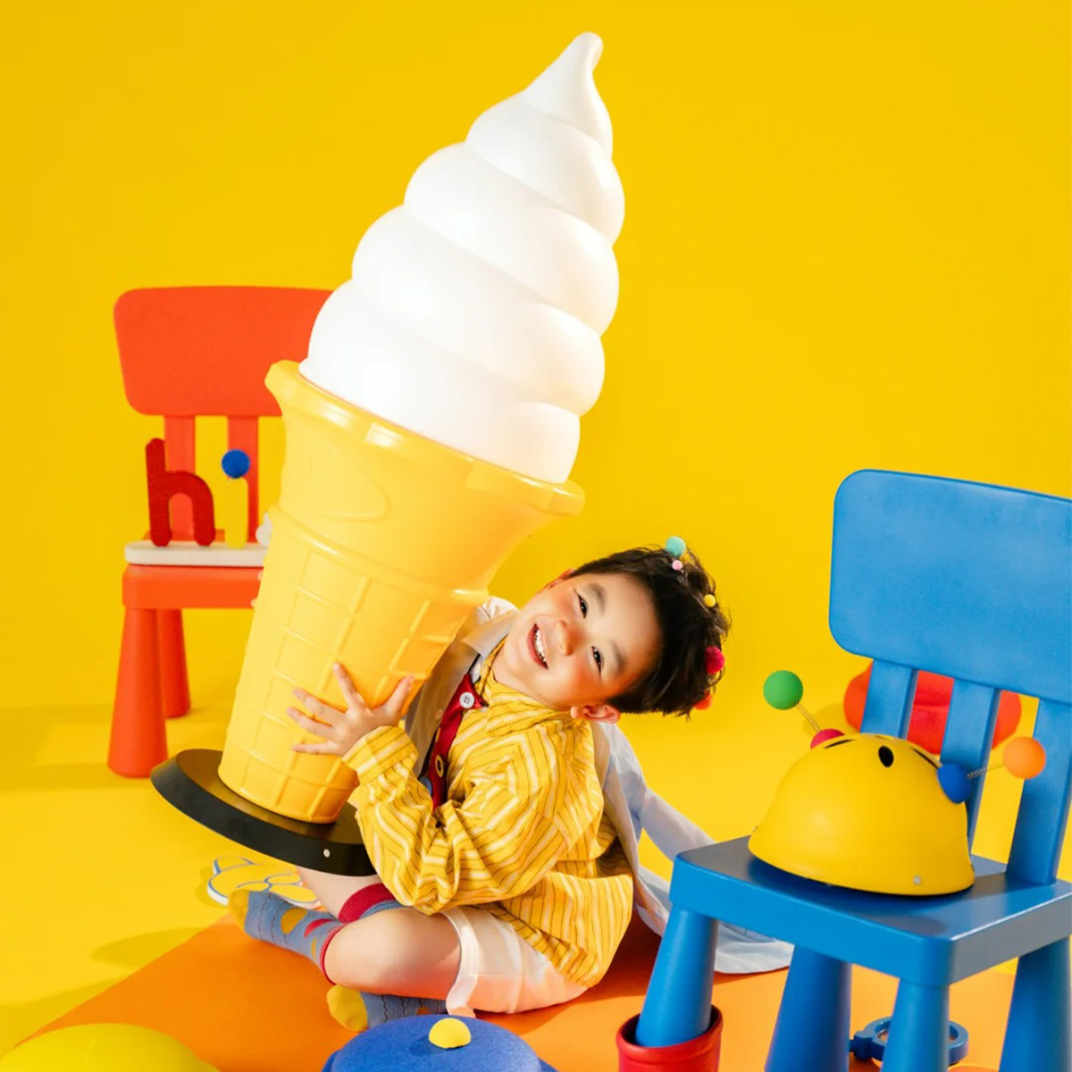 95cm Giant Artificial Ice Crea - Event Party Shop ulasan dan harga