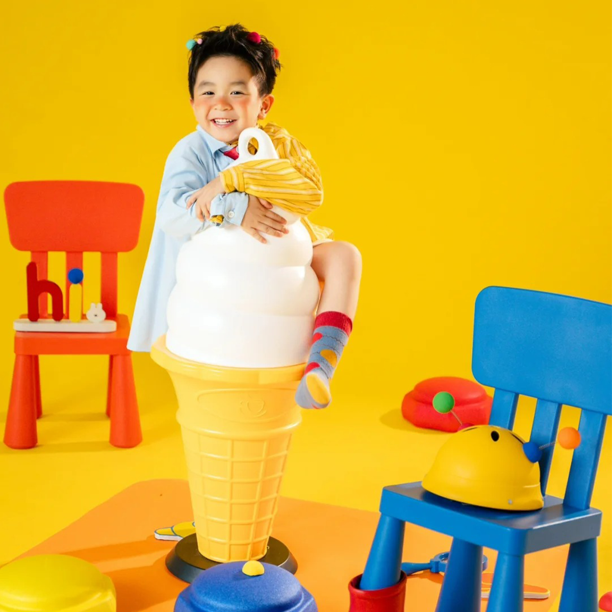 95cm Giant Artificial Ice Crea - Event Party Shop ulasan dan harga