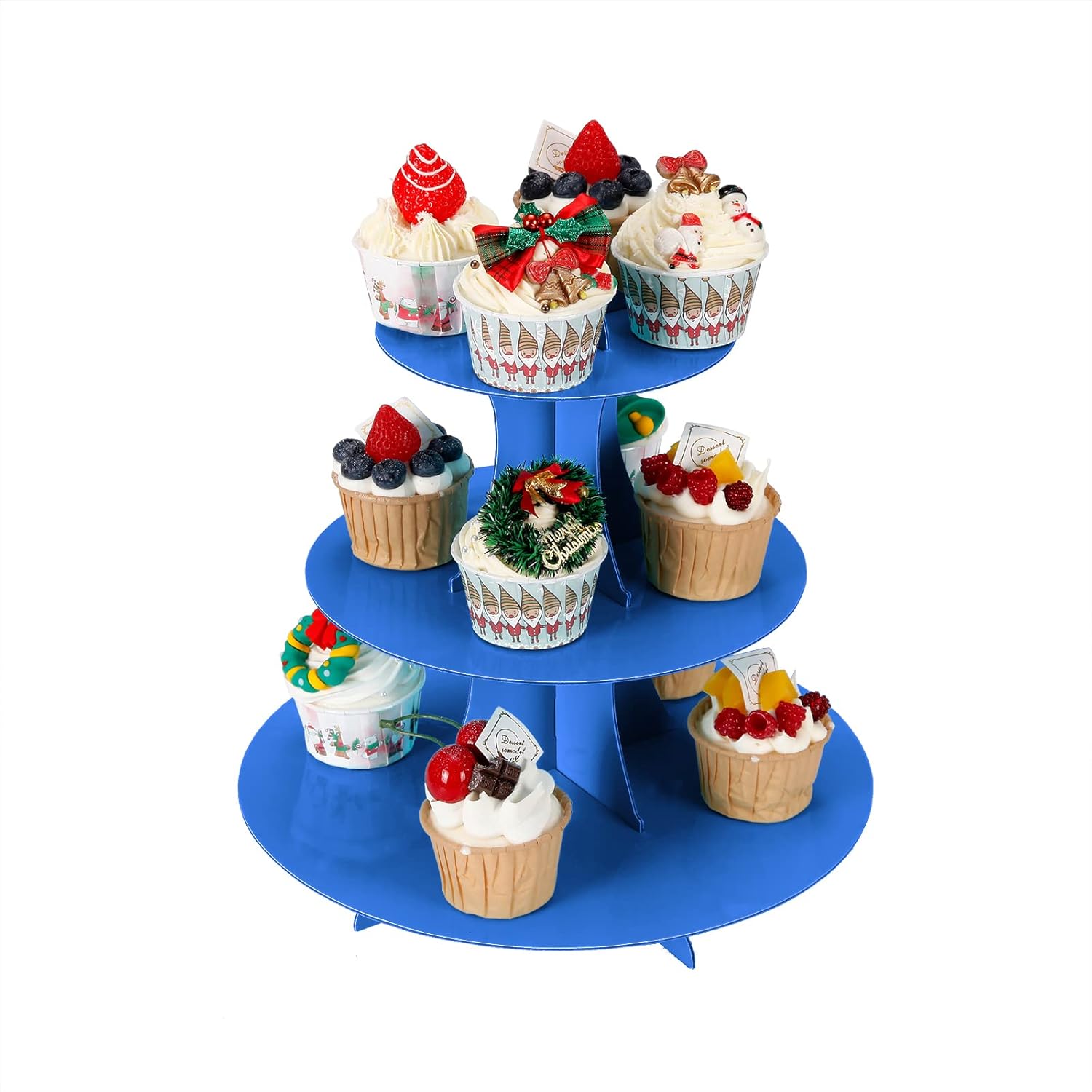 3-Tier Cupcake Stand, 2Pcs, St - Cupcake Stand Tier ulasan dan harga