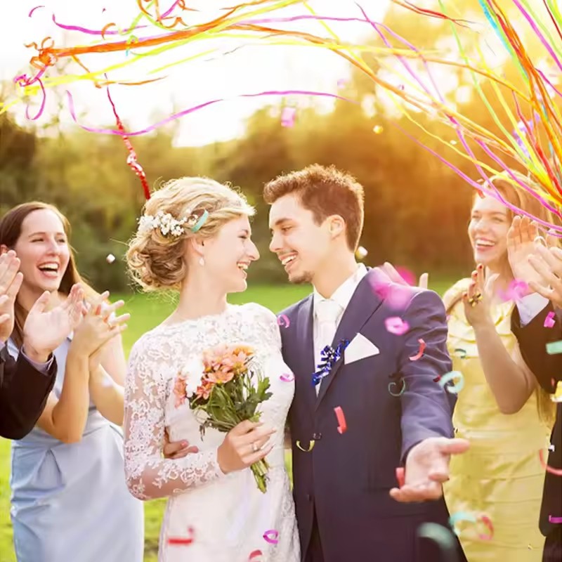 10/20pcs Colorful Hand Throw C - Confetti Cannon Tube ulasan dan harga