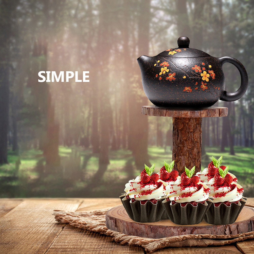 Multi-Tiered Cake Stand Rustic - Cupcake Stand Tier ulasan dan harga