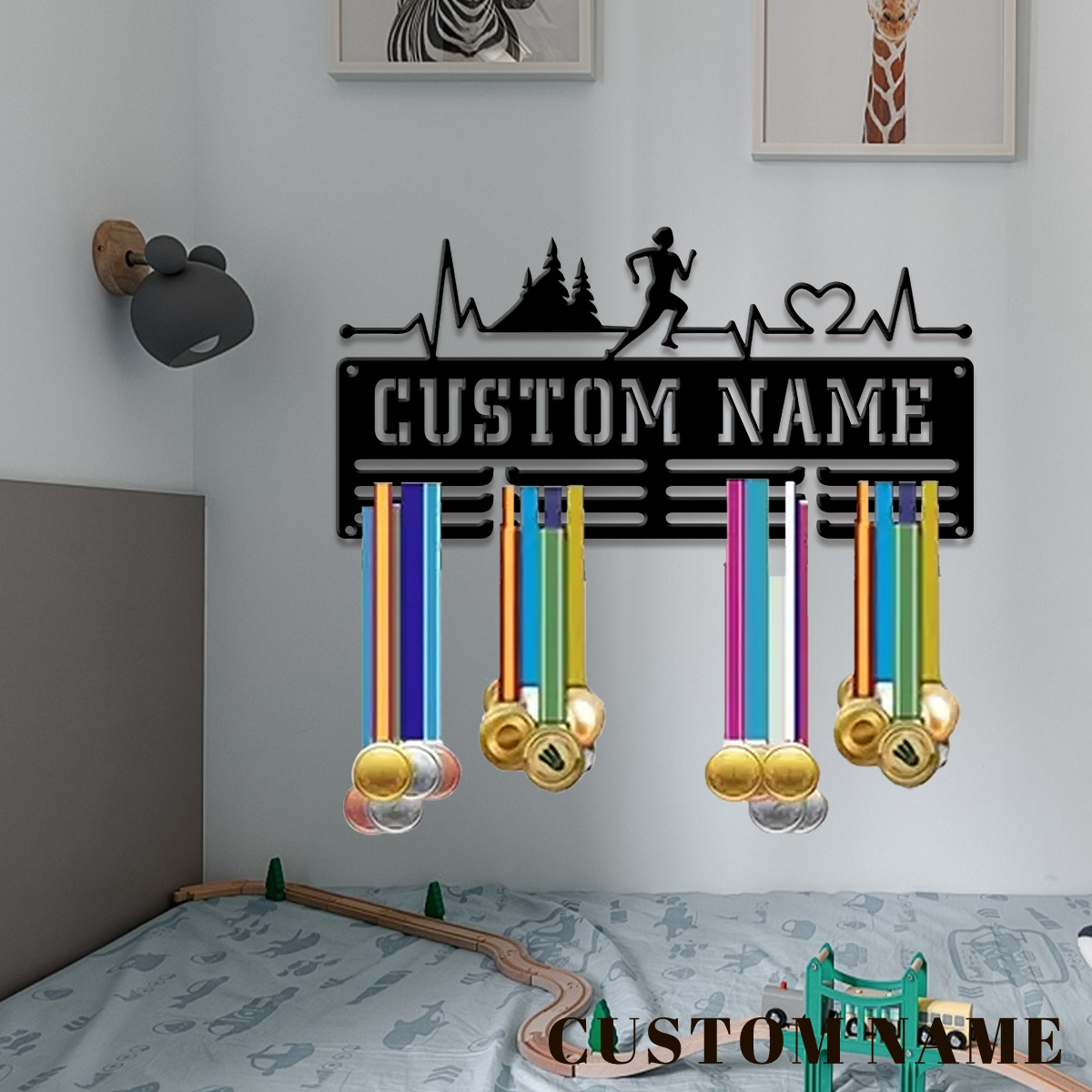 custom Marathon Sports Metal m - Event Party ulasan dan harga