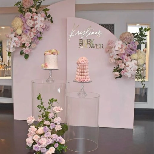 Dessert Table Cake Stand Birth - Dessert Table Backdrop ulasan dan harga