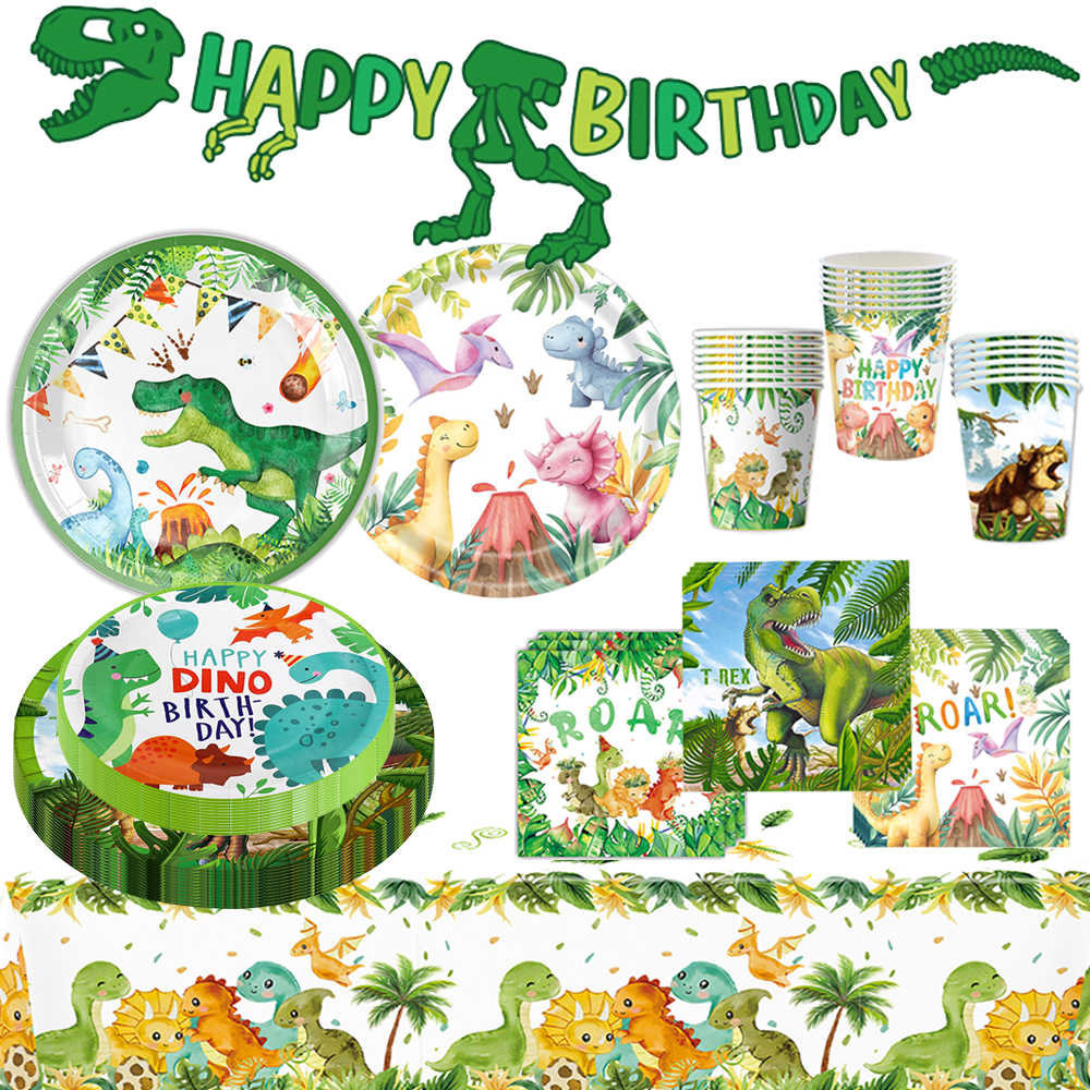 Dinosaur Birthday Disposable T - Table Cloth Disposable ulasan dan harga