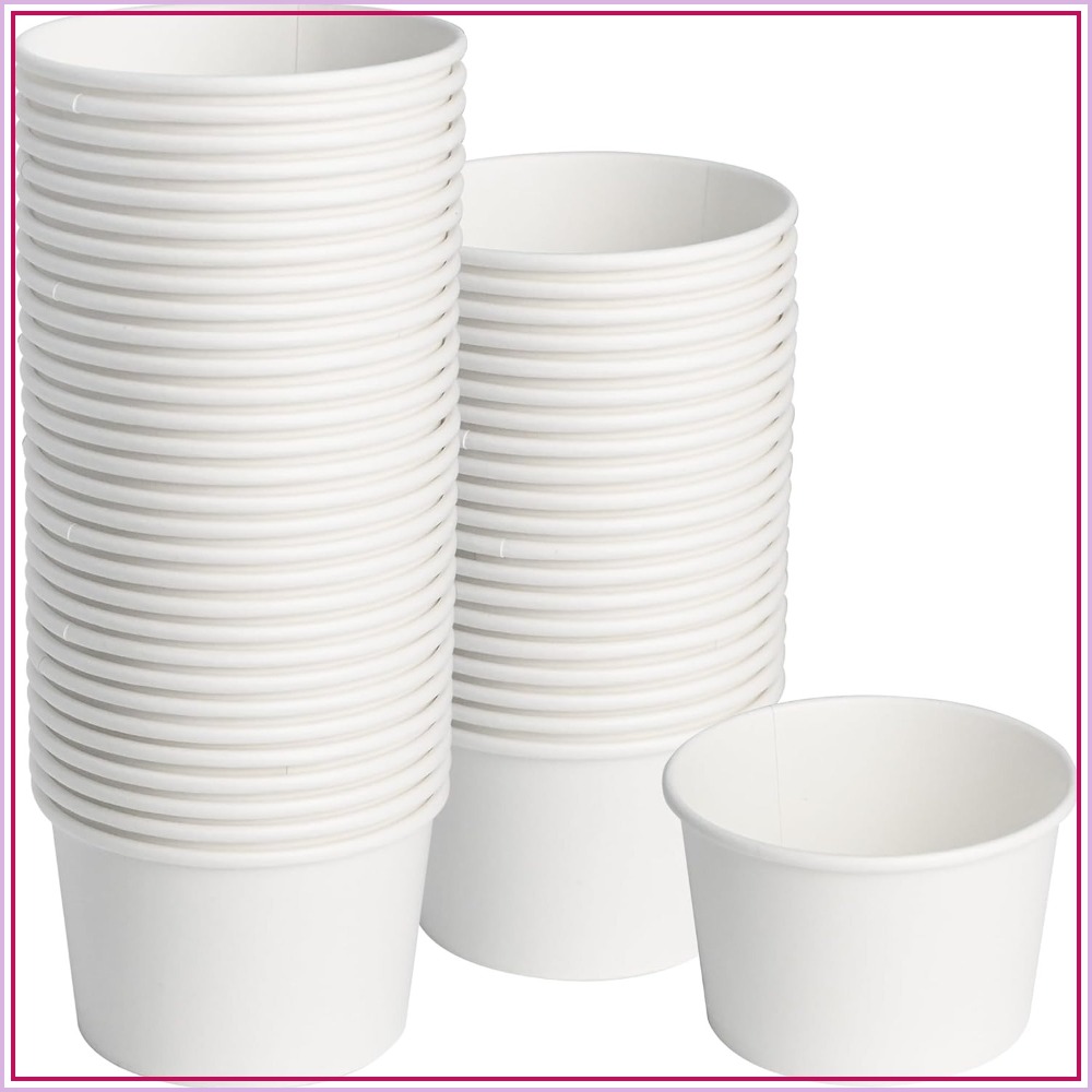 50pcs 8oz Disposable Paper Cup - Plastic Cup 50Pcs ulasan dan harga