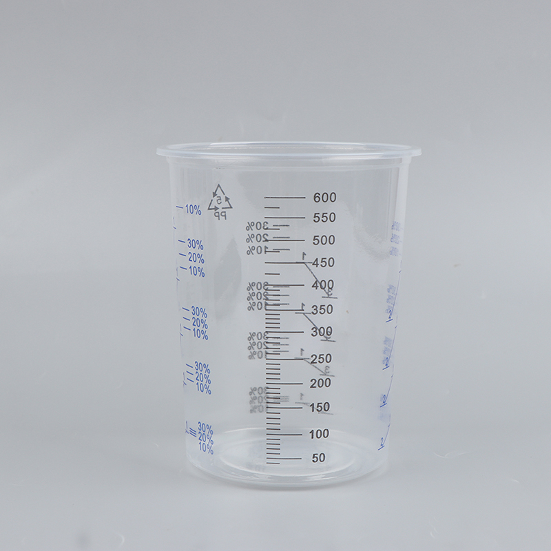 10/50pcs Paint Mixing Calibrat - Plastic Cup 50Pcs ulasan dan harga