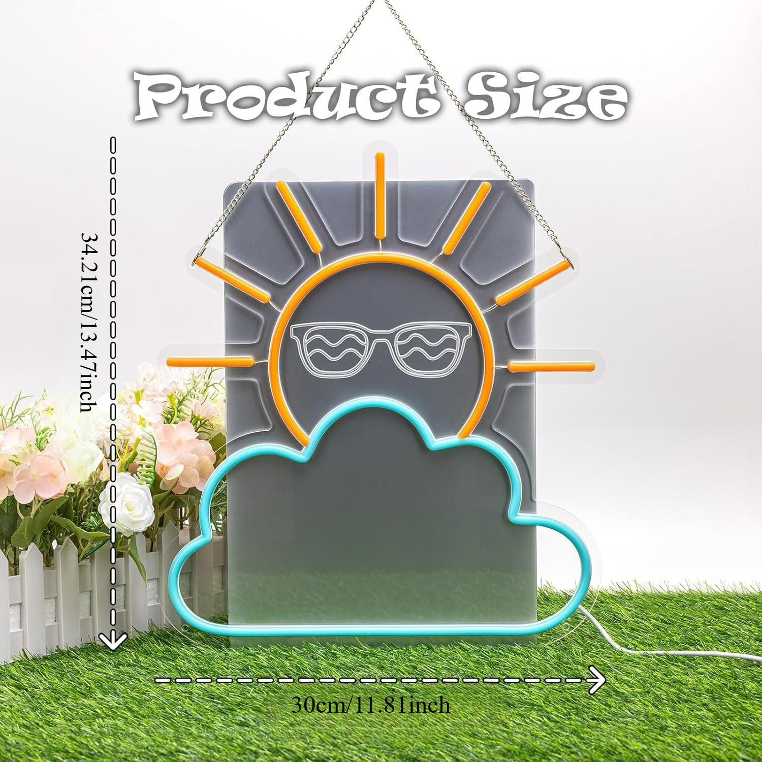 Sunrise Sunset Neon Sign USB P - Neon Sign Party ulasan dan harga