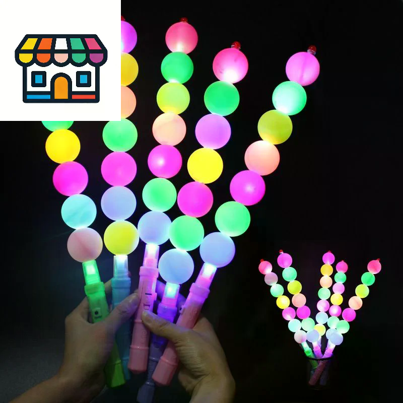 1Pcs LED Glowing Colorful Suga - Cotton Candy Cone ulasan dan harga