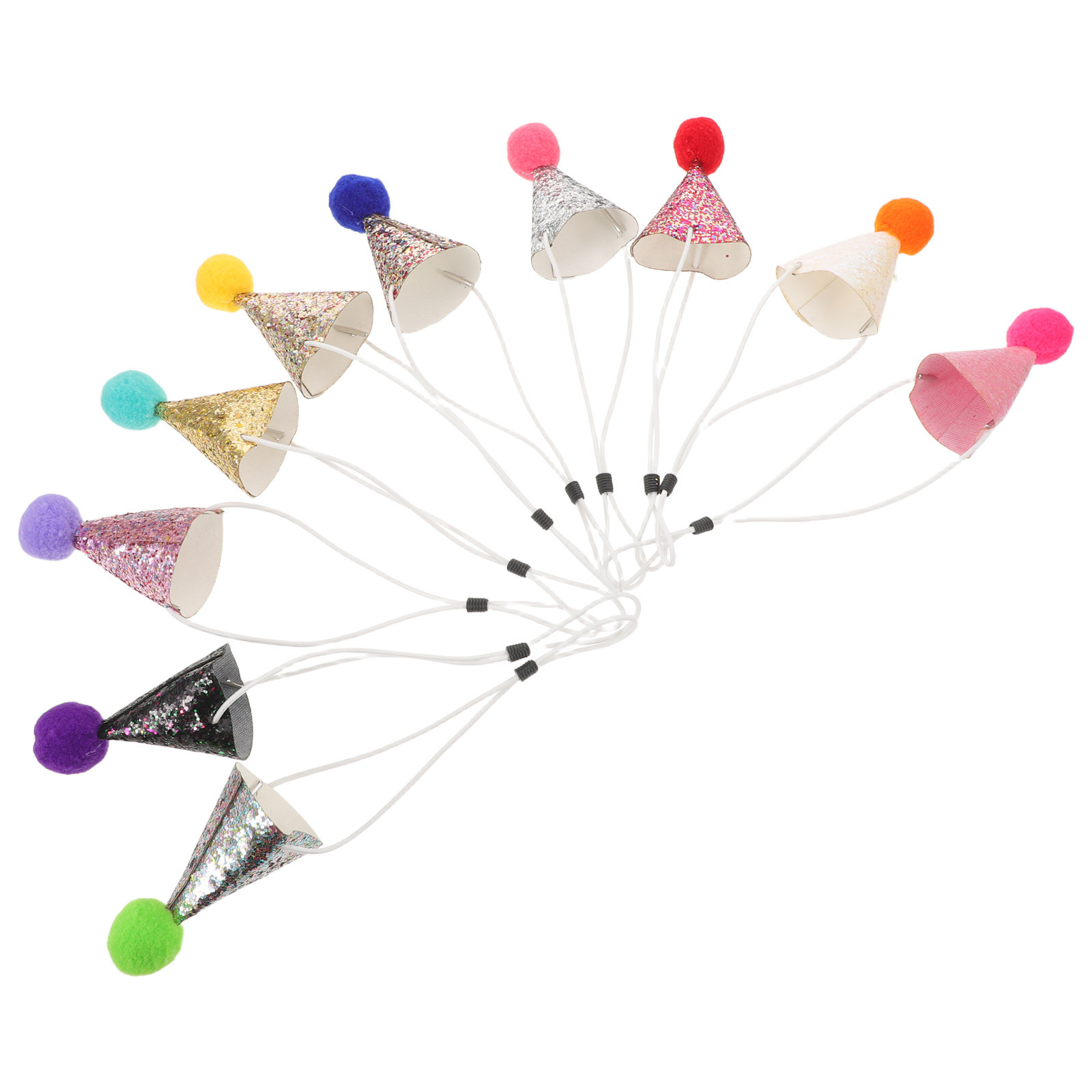 10Pcs Pet Birthday Party Hat f - Party Hat Cone ulasan dan harga