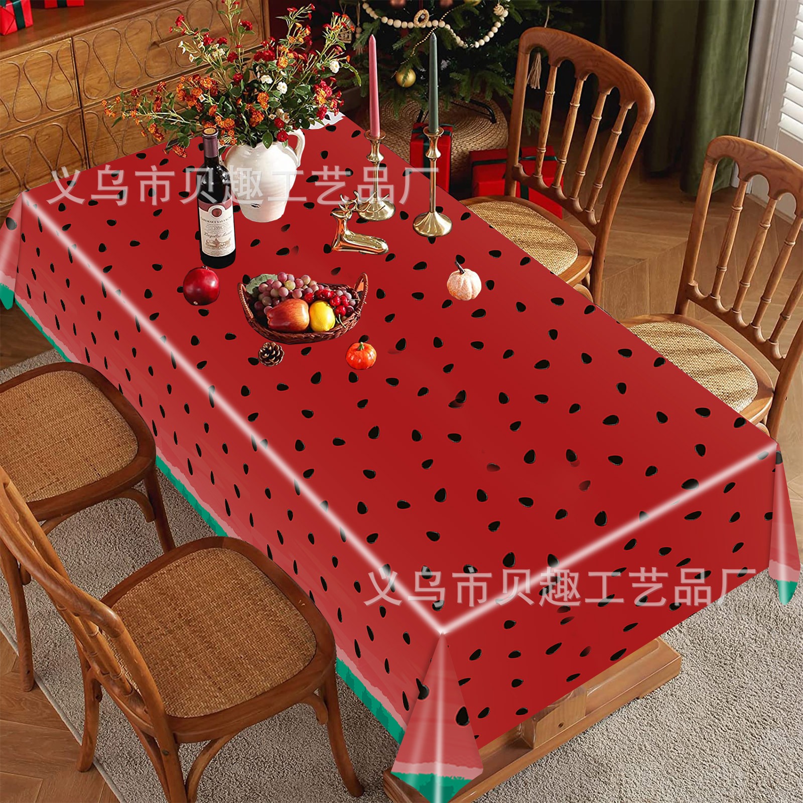 Summer Watermelon Party Tablec - Table Cloth Disposable ulasan dan harga