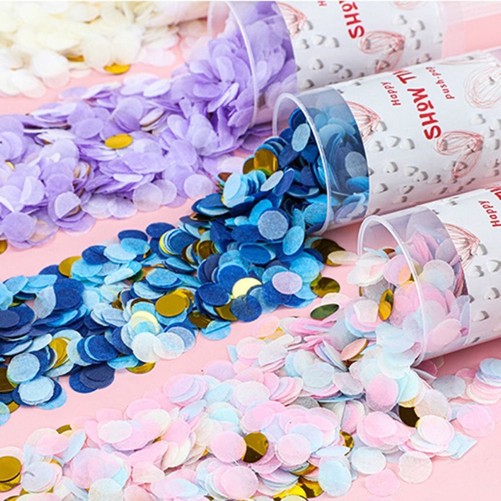 Handheld Bridal Shower Colorfu - Confetti Cannon Tube ulasan dan harga