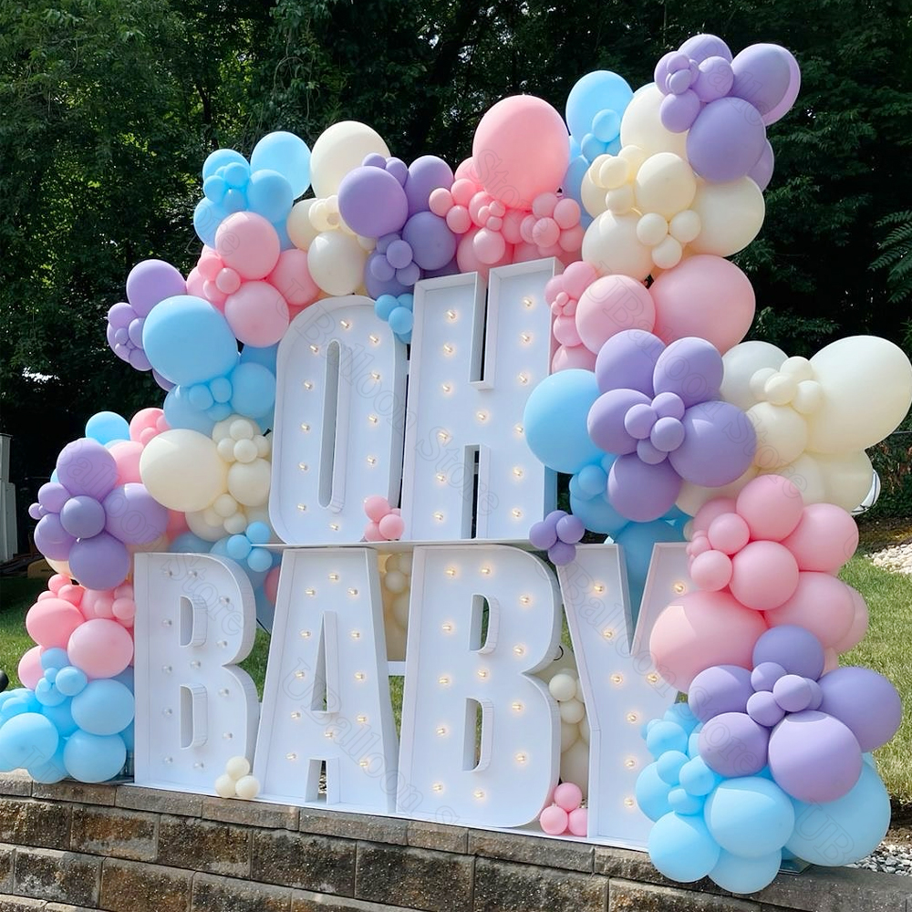 2.4FT Letters Balloons Frame M - Event Z ulasan dan harga