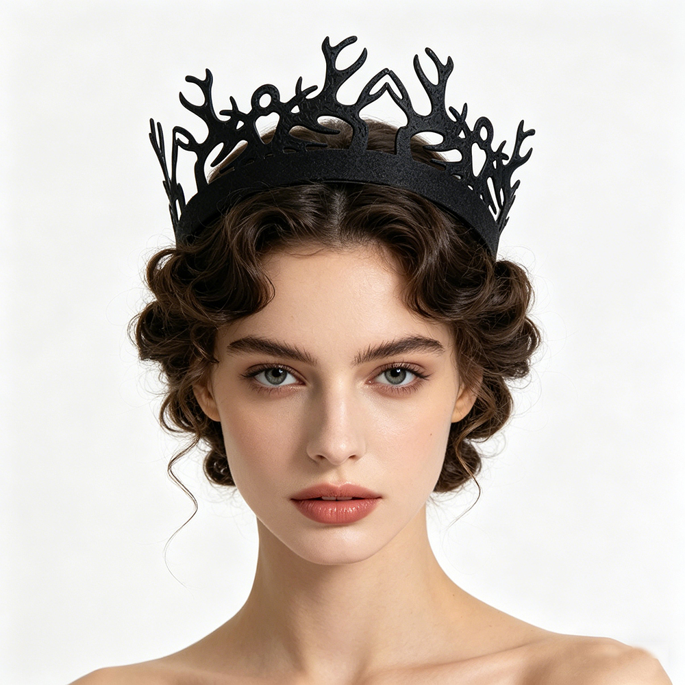 1pc Fashion Black Gothic Antle - Event Party ulasan dan harga