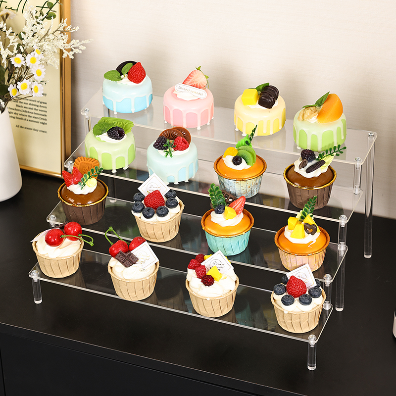 1pc multifunctional acrylic tr - Cupcake Stand Tier ulasan dan harga