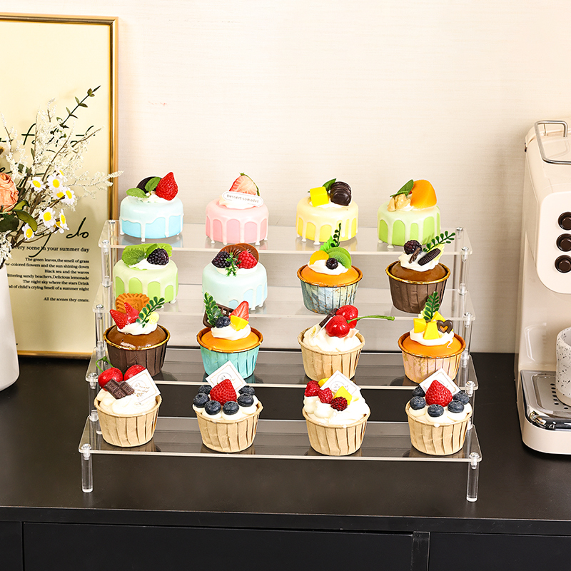 1pc multifunctional acrylic tr - Cupcake Stand Tier ulasan dan harga