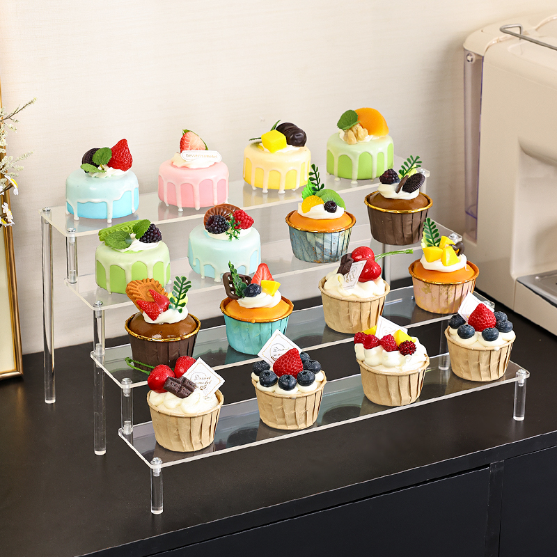 1pc multifunctional acrylic tr - Cupcake Stand Tier ulasan dan harga