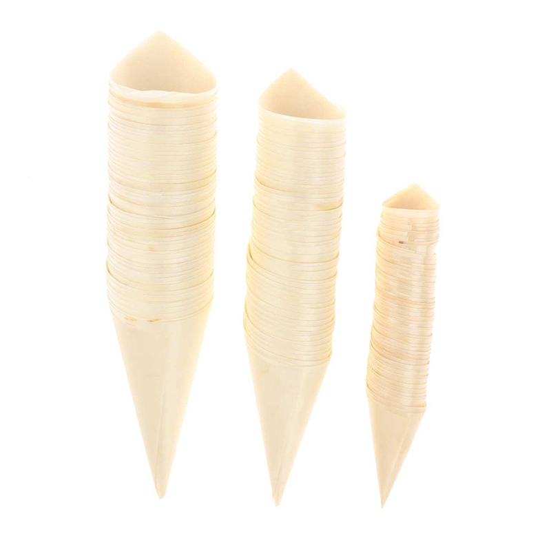 🛒50pcs Disposable Wood Appetiz - Plastic Cup 50Pcs ulasan dan harga