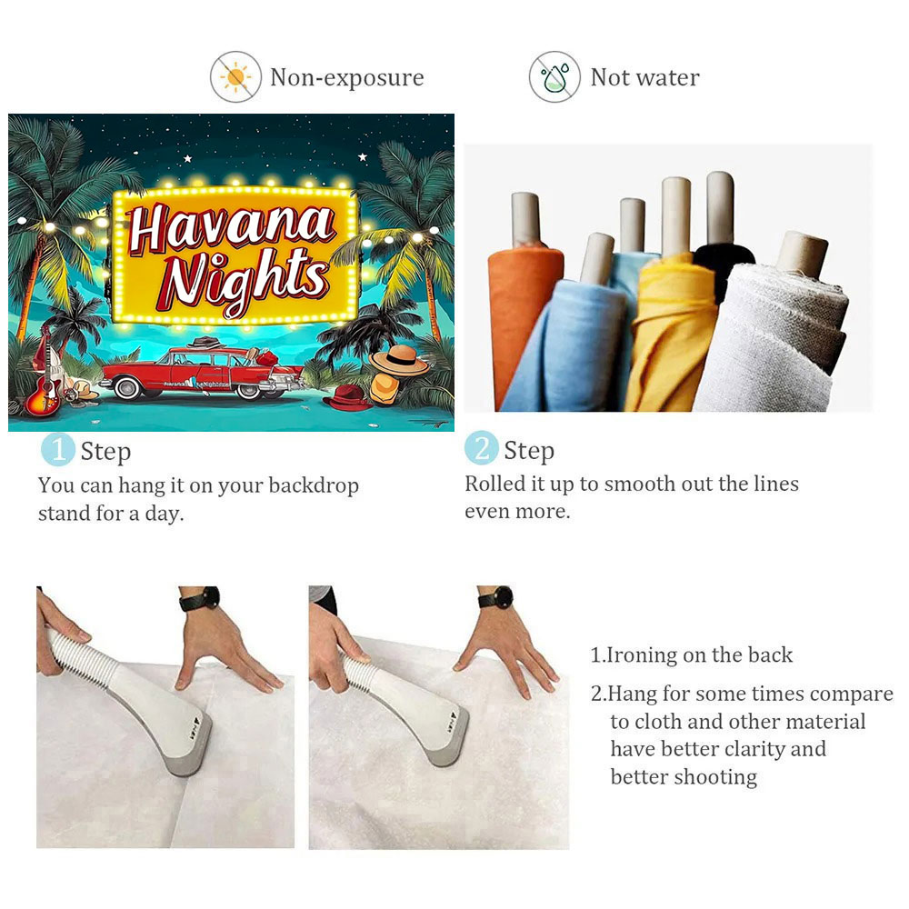 Havana Nights Backdrop Birthda - Dessert Table Backdrop ulasan dan harga
