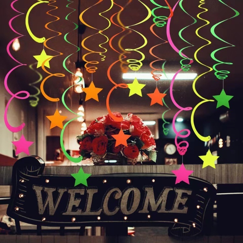 20pcs Luminous Party Decor Han - Confetti Cannon Tube ulasan dan harga