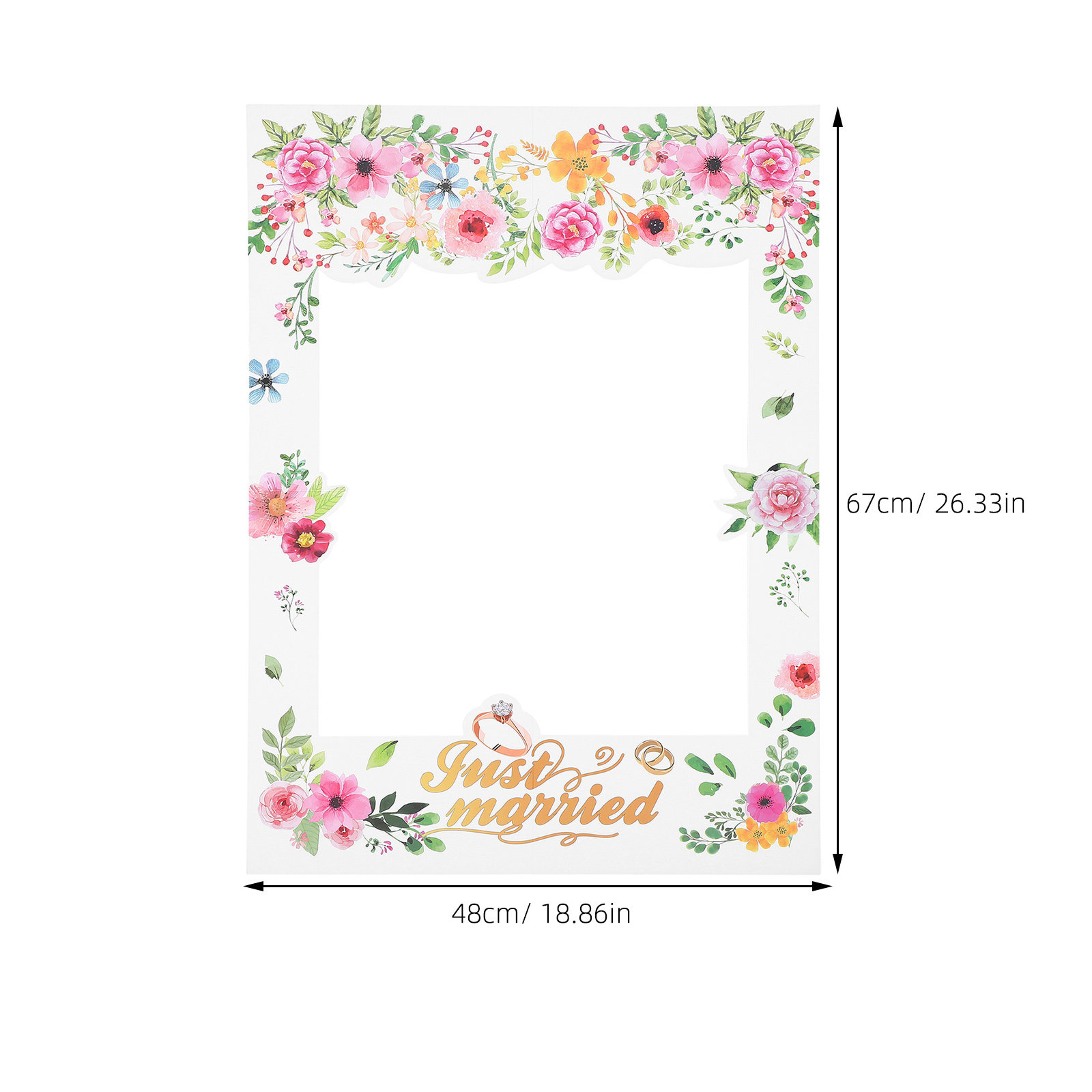Giant Photo Frame for Wedding  - Photo Booth Frame ulasan dan harga