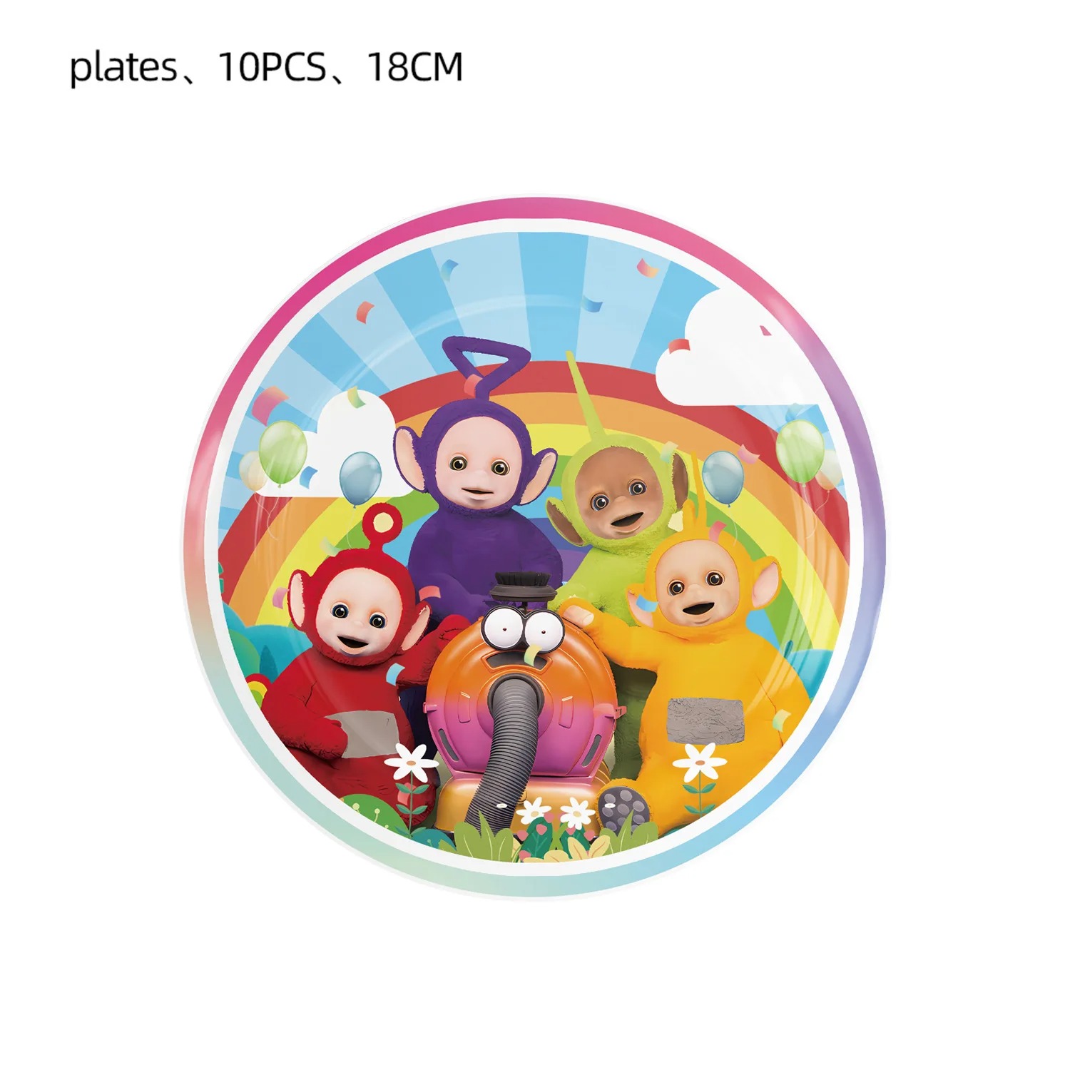 Teletubbies Birthday Party Dec - Table Cloth Disposable ulasan dan harga