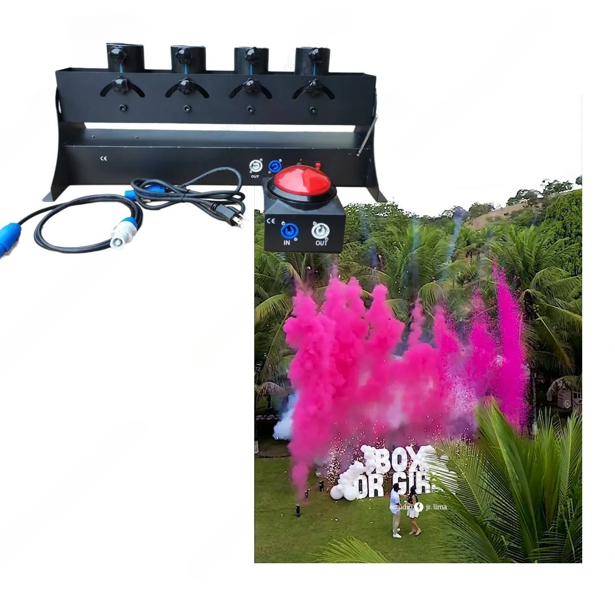 Baby Shower TNT Electronic Spr - Confetti Cannon Tube ulasan dan harga