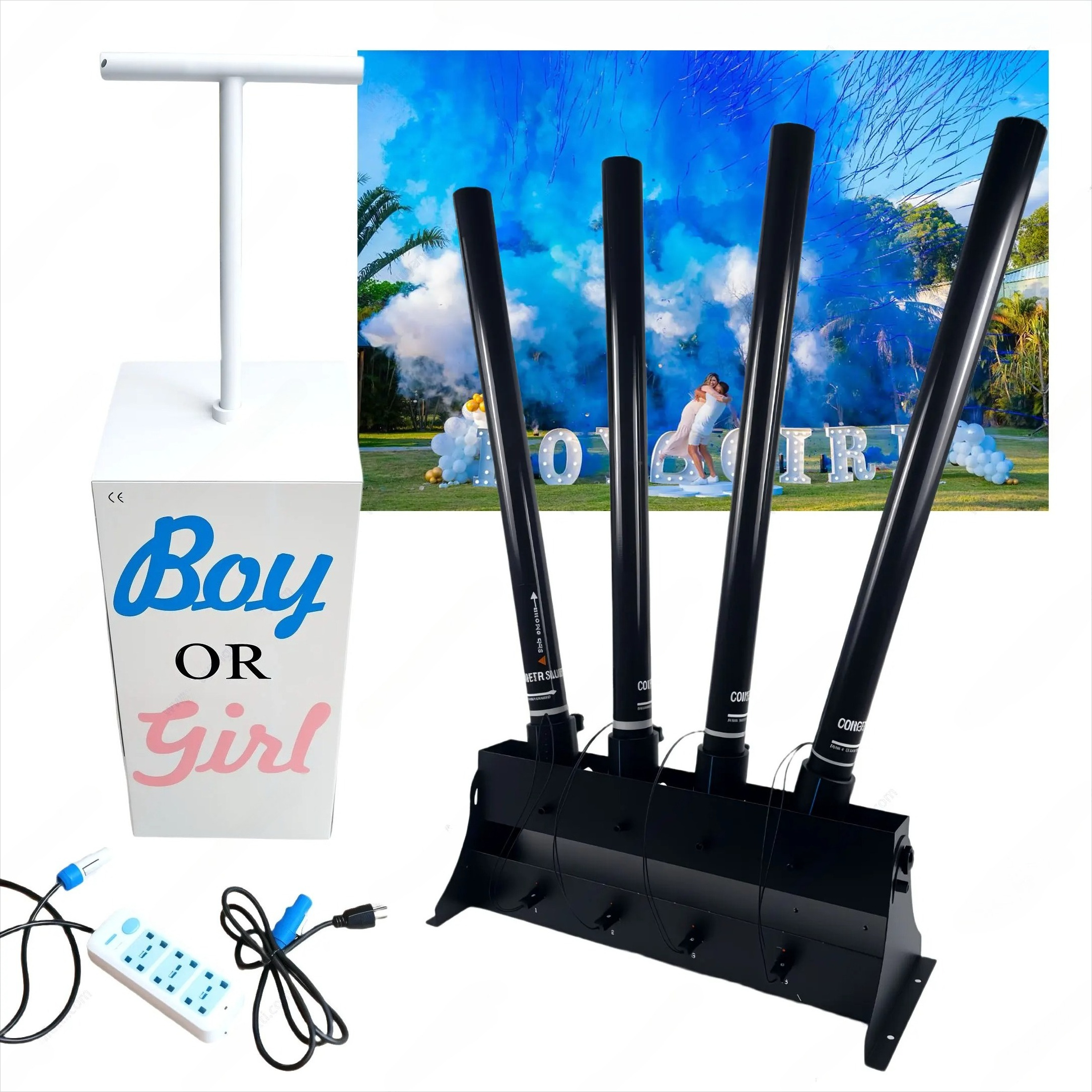 Baby Shower TNT Electronic Spr - Confetti Cannon Tube ulasan dan harga