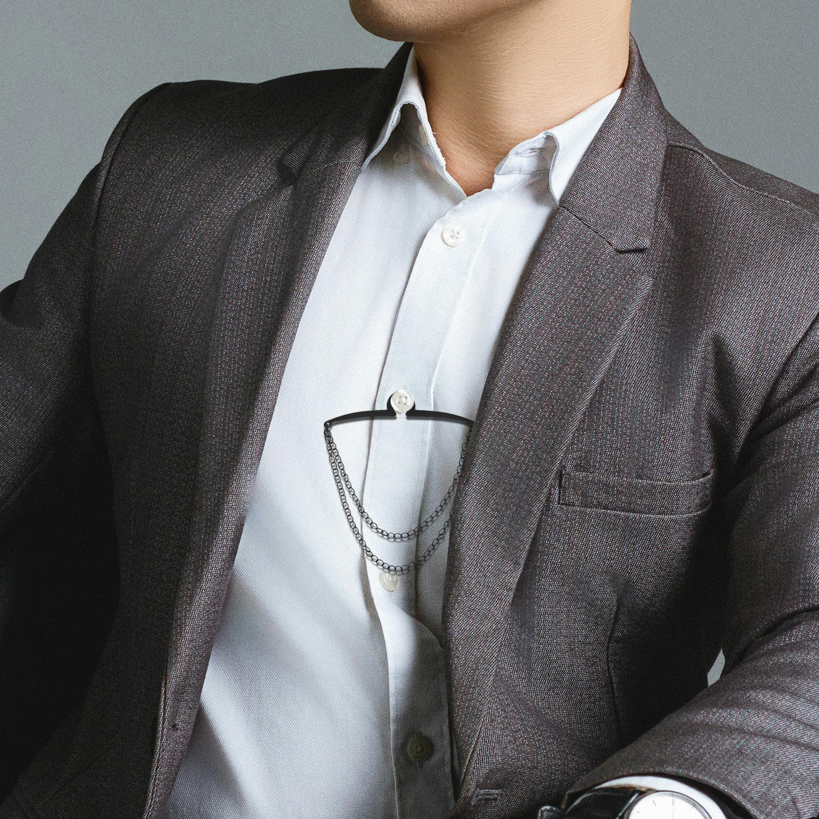 3pcs Shirt Tie Clips For Men C - Event & Party Supply ulasan dan harga
