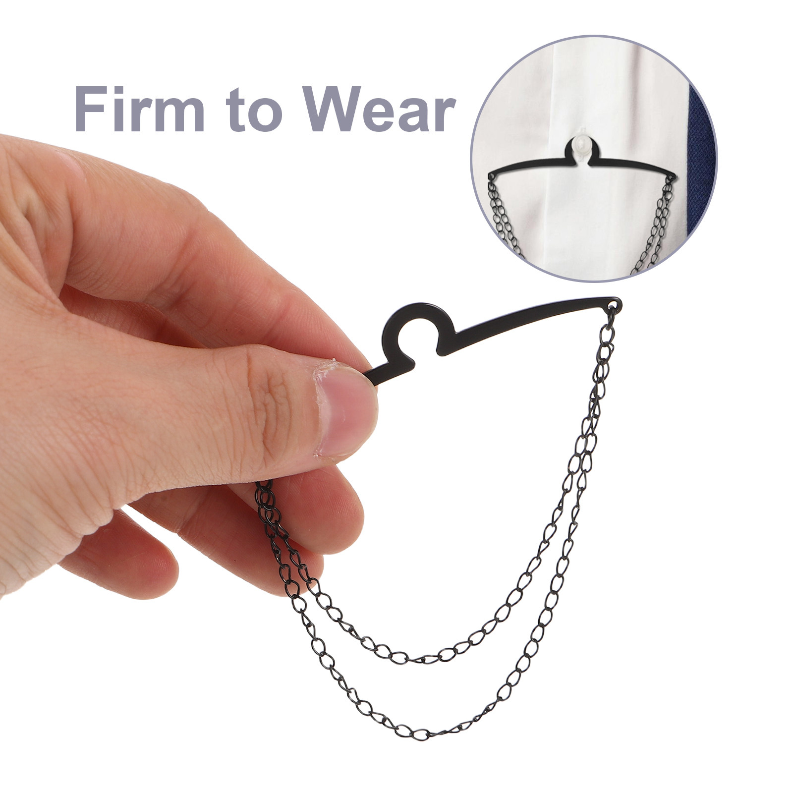 3pcs Shirt Tie Clips For Men C - Event & Party Supply ulasan dan harga