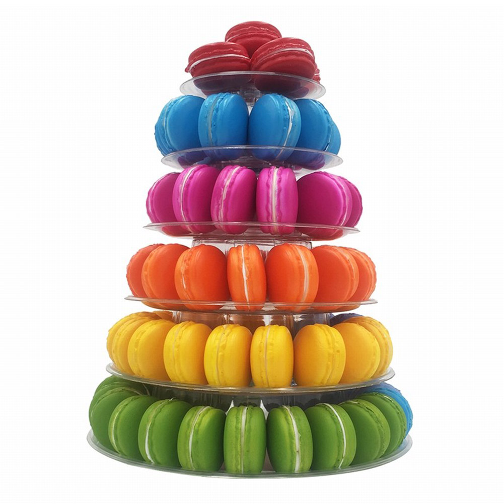 PVC 4/6 Tiers Cakes Stands Tra - Cupcake Stand Tier ulasan dan harga
