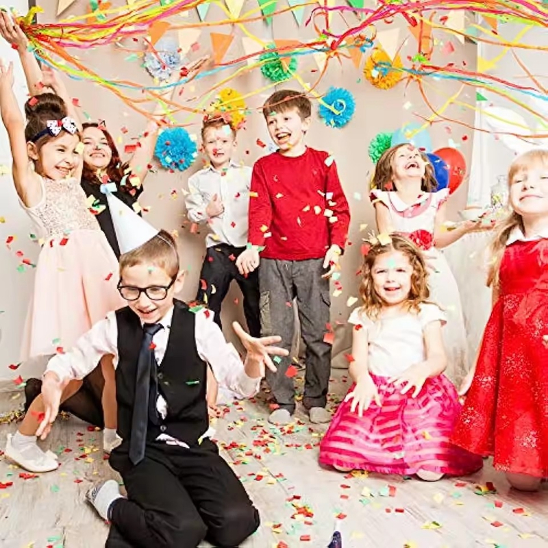 5-20pc Colorful Hand Throw Str - Confetti Cannon Tube ulasan dan harga